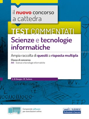 cover image of Test commentati Scienze e tecnologie informatiche